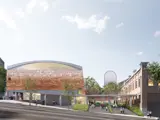 Artist impression of Powerhouse Museum Ultimo Revitalisation from Macarthur Street